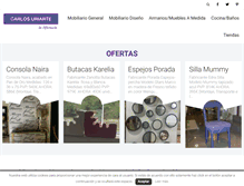 Tablet Screenshot of carlosuriarte.com